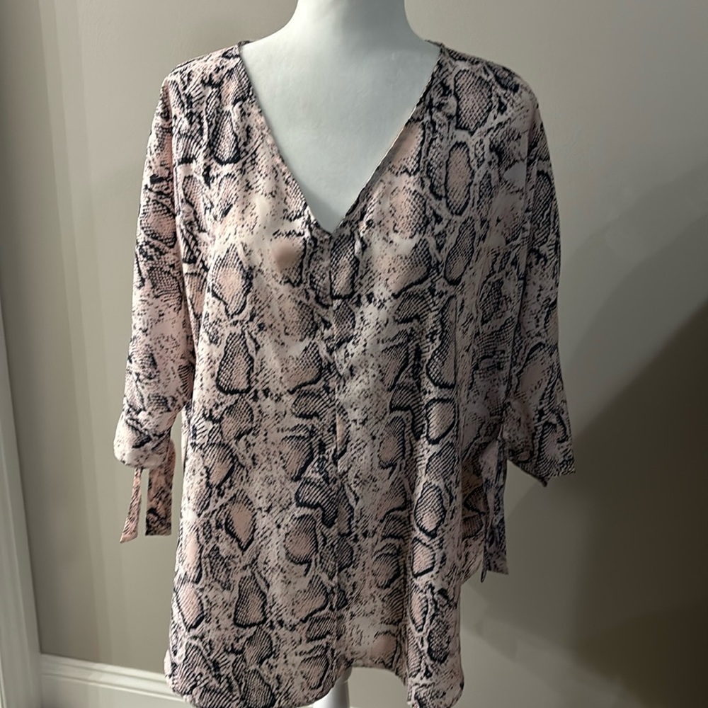 Snake Print Tunic